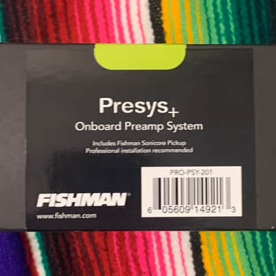 Fishman Presys+ Onboard Preamp System - Black Matte image 2