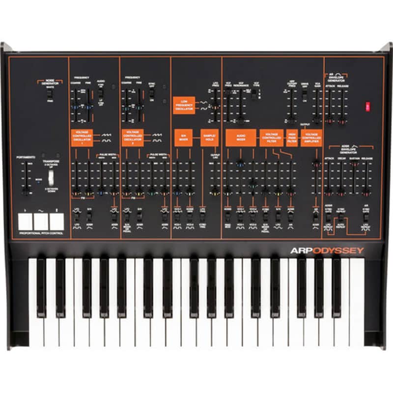 Korg ARP Odyssey FS Rev3 37-Key Duophonic Analog Synthesizer image 1