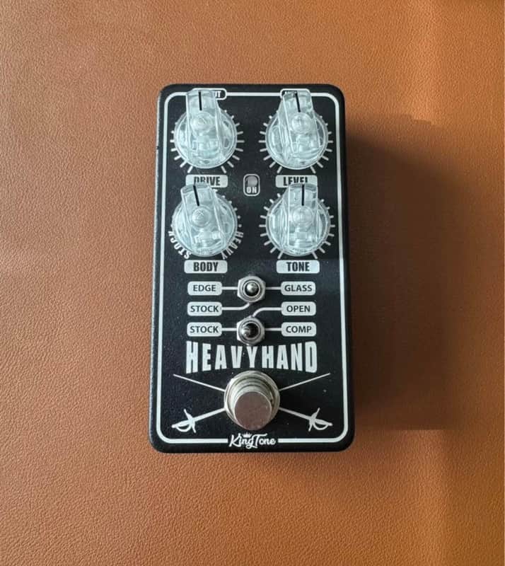 King Tone Guitar HeavyHand V1 2021 - 2024 - Black image 1