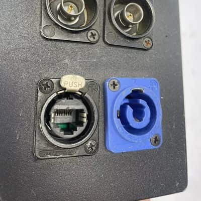 Breakout box Audio Snake 4 inputs Neutrik powerCON 20A EtherCon RJ45 BNC chassis image 10
