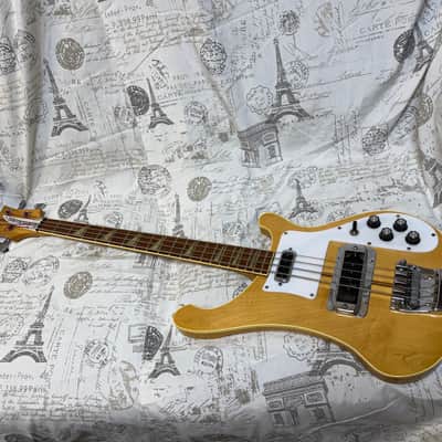1974 Rickenbacker 4001 Bass Mapleglo Finish Lightweight at Only 8 lbs 13 oz Straight Neck Beautiful Low Action image 11