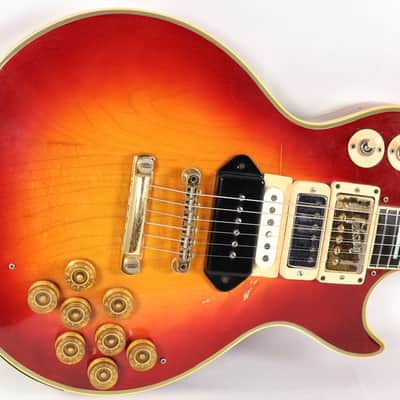 1973 Gibson Les Paul Custom Electric Guitar w/ Glass Display Case One of a Kind!! image 11