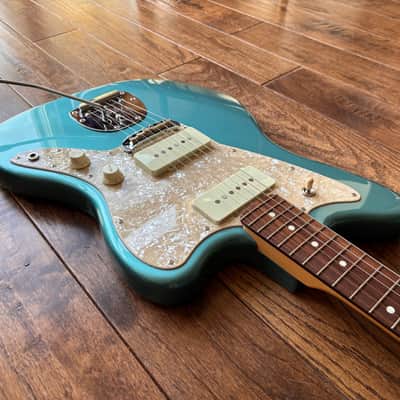 2025 Fender Hybrid II Jazzmaster Electric Guitar Teal Green Metallic FSR Collection MIJ Japan image 8