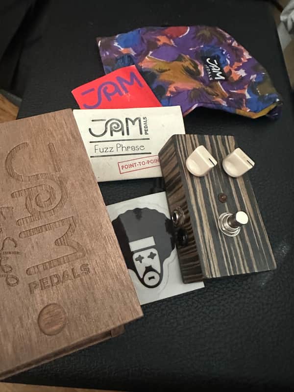 JAM Pedals Fuzz Phrase LTD Hendrix 2020 - 2021 - Custom Wood Enclosure image 1