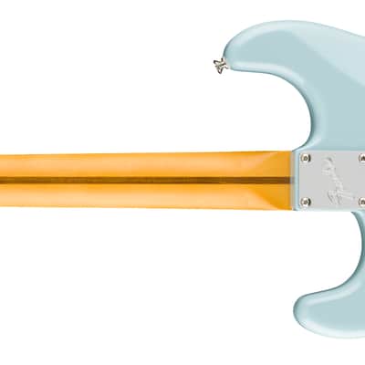 Fender Limited Edition American Professional Classic Stratocaster featuring the Fender Silent System, Rosewood Fingerboard, Daphne Blue image 2