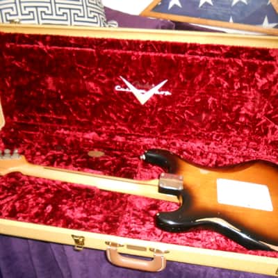 Fender Road Worn 50's Stratocaster 2012 - Custom Shop Josefina Tomatillo hybrid build w/ CS case2-Tone Sunburst image 12