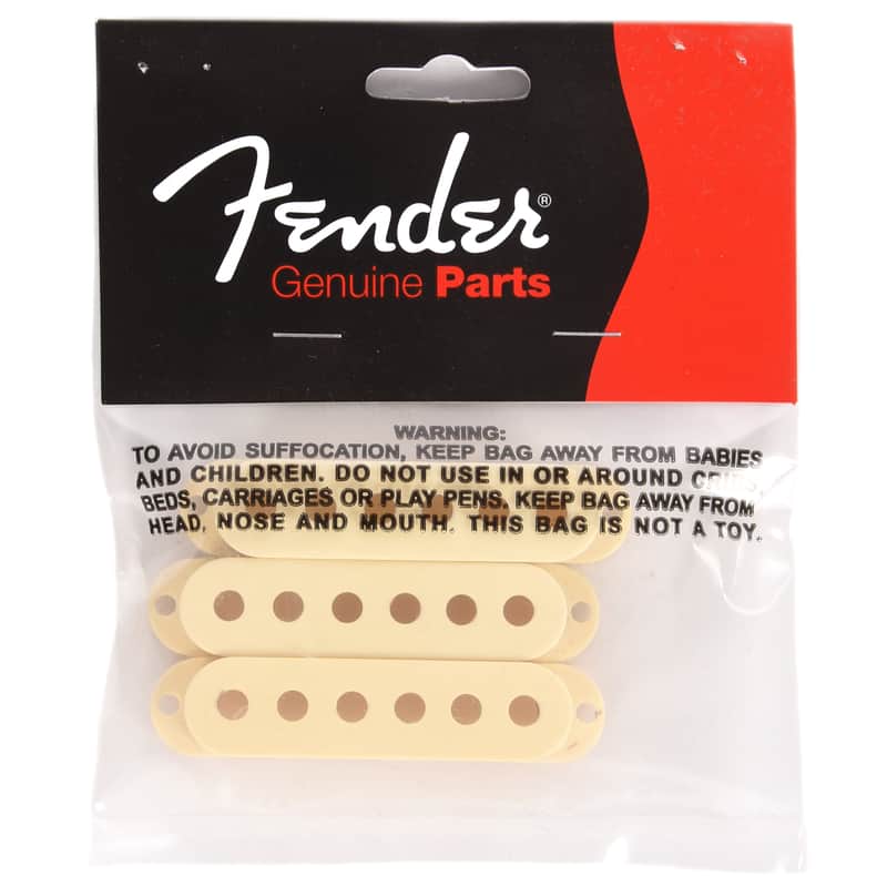 Fender 099-7207-000 Road Worn Stratocaster Pickup Cover Set image 2