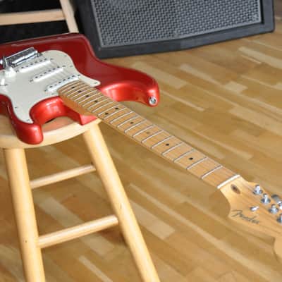 FENDER American Standard Stratocaster Chrome Red / Made In USA / from 2001 / Z1035396 image 3