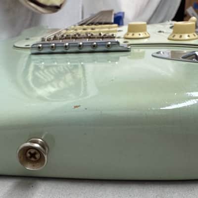 Fender USA Custom Shop Limited Edition WW10-'59 Wildwood 10-59 Stratocaster Relic Guitar with Case 2008 - Faded Sonic Blue / Brazilian Rosewood fingerboard image 18