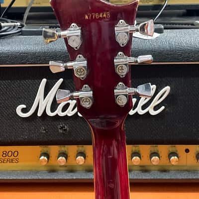 Electra SLM 2266 archtop electric 1970,s - Cherry image 7