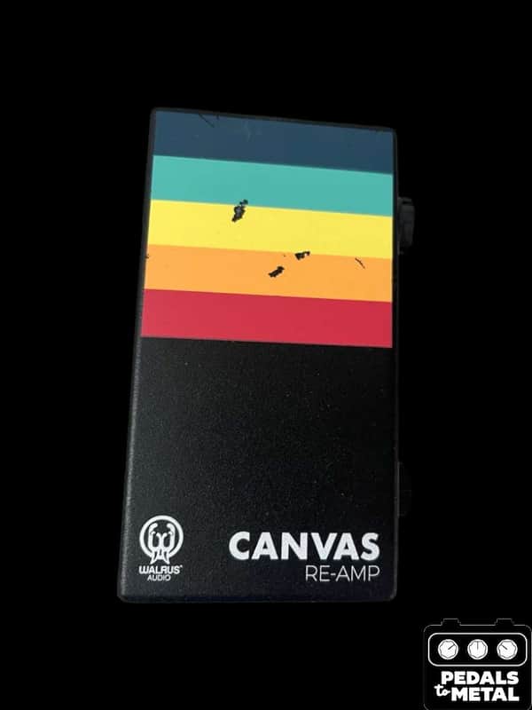 Walrus Audio Canvas Passive Re-Amp Unit 2023 - Present - Black w/ Rainbow Graphic - X18433 image 1
