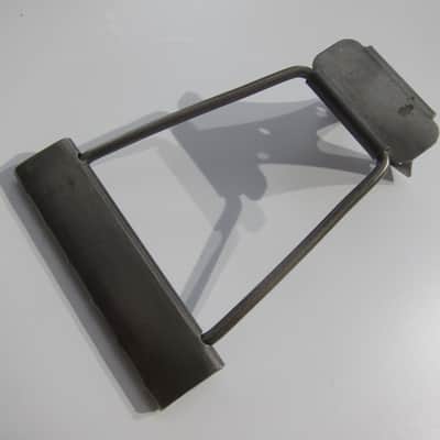 Harmony & Kay Archtop & Flat Top Guitar Tailpiece Authentic MIJ Vintage Part Circa-1950s-1960s-Nickel Silver image 2