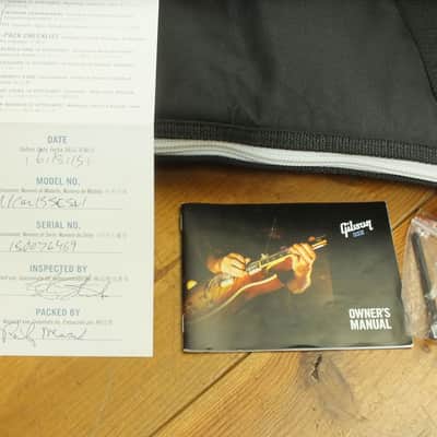 Gibson Les Paul CM Satin Black * Sperzel Locking Tuners image 2