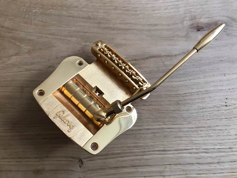 Vintage 1980’s The Gibson Master Tune Vibrola Schaller STMG Vibrato Tremolo Custom Gold Designer Series, Explorer, Firebird, SG, Flying V image 1