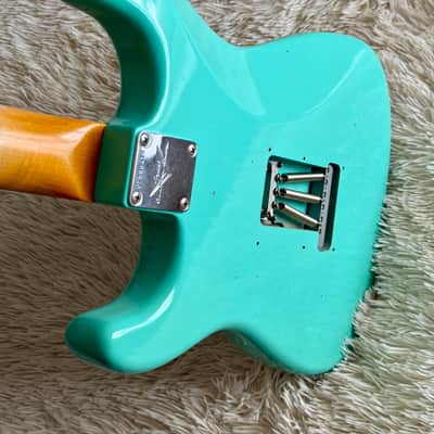 Fender Custom Shop '59 Reissue Stratocaster Seafoam Green Electric Guitar image 19