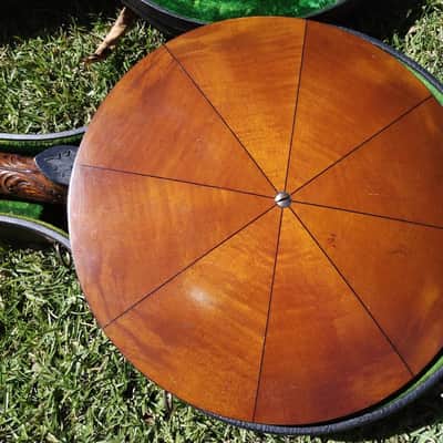Vintage 1923 Vega Style X No. 9 Tenor Banjo w/ Original Hardshell Case - a Century Old - WOW! image 12