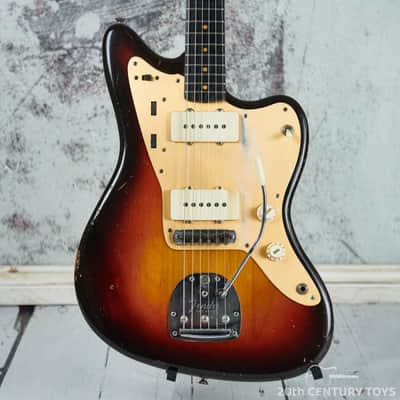 Fender Jazzmaster 1959 - Sunburst with Gold Anodized Pickguard image 1