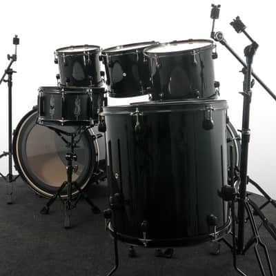 Pearl Joey Jordison Drum Kit, Black Lacquer image 6