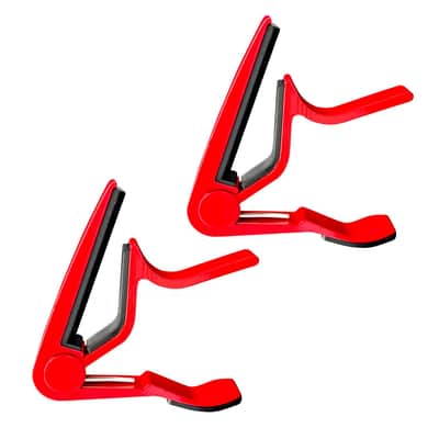 5Core Capo Pair Acoustic Electric Guitar 6 String Kapo Clip For Banjo Mandolin Ukulele