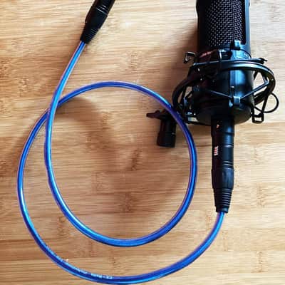 Audio-Technica AT2020 P48 Cardioid Condenser Microphone + Shock Mount & XLR Cable image 2