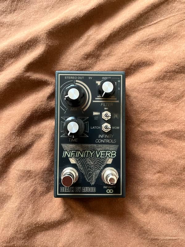 Death By Audio Infinity Verb Limited Edition - Blacked Out 2025 - Blacked Out image 1