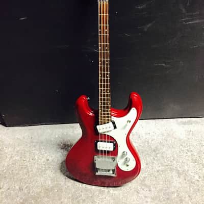 Zen-On Morales Mosrite Hi Flyer 1968 Red image 1