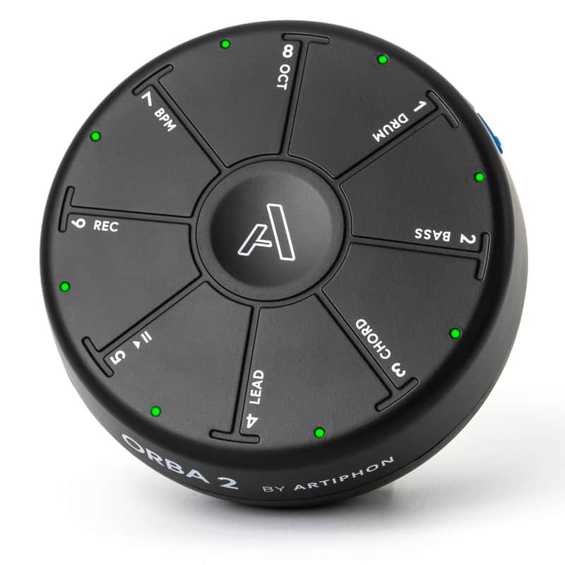 Artiphon Orba 2 Handheld Synth, Looper and MIDI Controller image 1