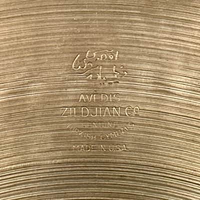 15" Zildjian A 1950s Small Stamp Hi-Hat Cymbal Pair 906g/948g *Video Demo* image 11