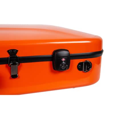 Crossrock 4/4 Violin Hard Case, 15-16.5 inches Viola Fiberglass Hardshell, Double Case image 4