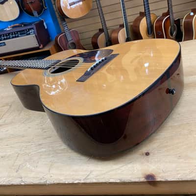 Wechter TO-8418 OOO Acoustic Guitar w/ Hard Shell Case image 5