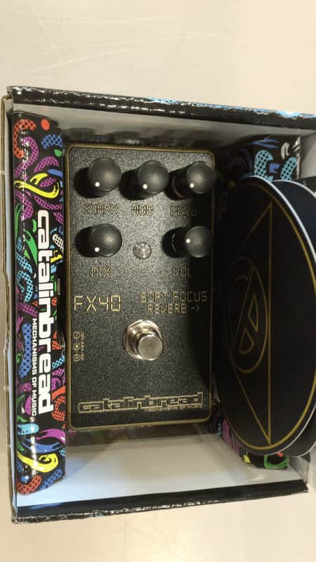 Catalinbread Soft Focus Shoegaze Pedal Gold image 1