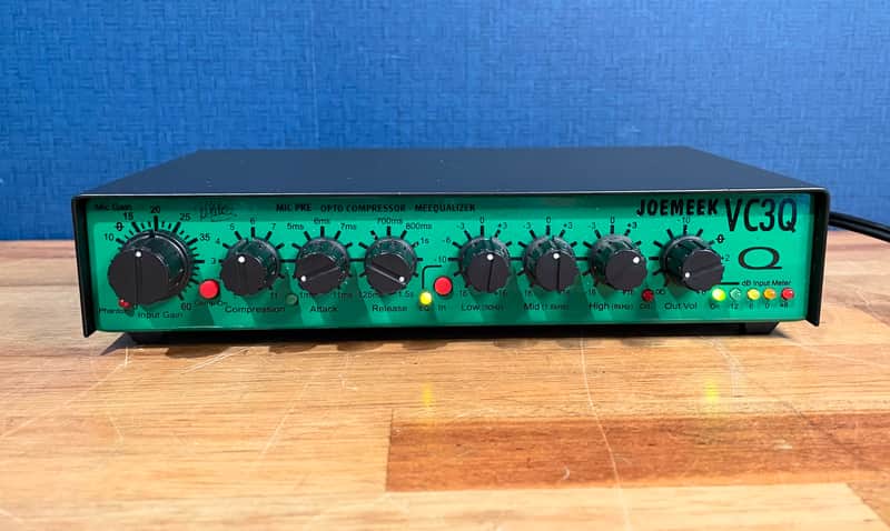 JOEMEEK VC3Q Pro Channel England エレクトリ物 Joemeek VC3Q Pro Channel Mic Pre / Compressor / EQ | Reverb