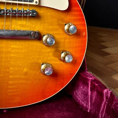 2013 Gibson Les Paul Joe Walsh 1960 Murphy Aged Tangerine image 7