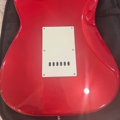 Buzz Feiten Supernova Electric Guitar - Red Excellent Condition image 10