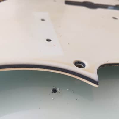 Fender 1962 Jazz Bass Pickguard with original screws AMAZING Collector condition image 6