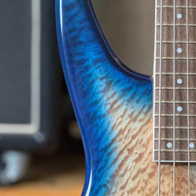 Jackson JS Series JS3Q Spectra Bass 2020 - Present - Amber Blue Burst image 8