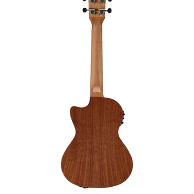 Alvarez RU22TCE Regent Tenor Cutaway Acoustic-Electric Ukulele (Natural Satin) image 4
