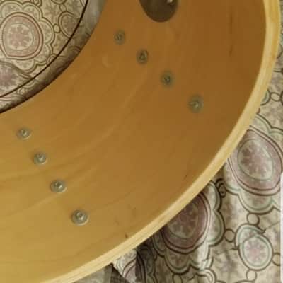 Ludwig 9x13 Six Ply tom Late 70s-early 80s - Thermogloss Natural Maple image 4
