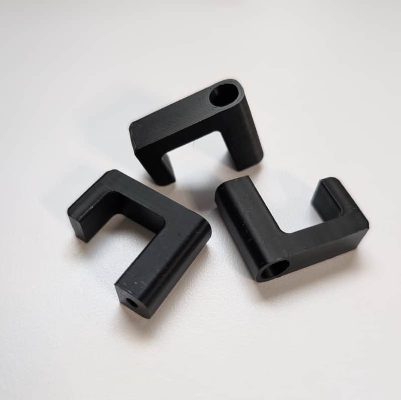Eurorack Cable Organizer Hooks (Black) 8-Pack image 1