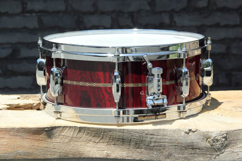 Tama Star Bubinga Dark Red Cordia Snare 14x5.5 image 1