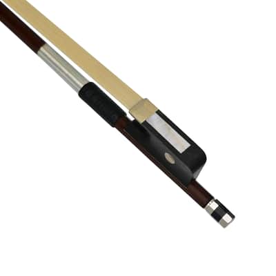 Anton Breton Student Cello Bow (Round) | 4/4 Full Size | Brazilwood w/Horsehair, Ebony Frog image 2