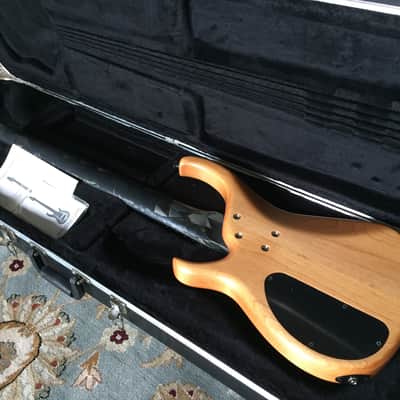 Modulus Quantum 5 Bass Guitar NOS Bartolini - TOP OF LINE 2006 Natural image 7
