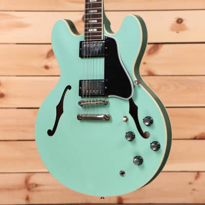 Gibson PSL 1964 ES-335 Ultra Light Aged - Kerry Green Two Tone-130636 image 3