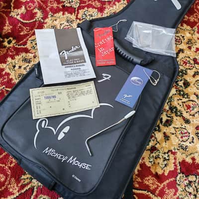 *NEW OLD STOCK* 2010 Fender Japan Disney Official Mickey Mouse Stratocaster ST-Mickey D-120, 1 of 100, MIJ image 5