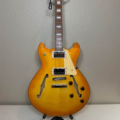 Harley Benton HB-35 Plus Vintage Series 2020s - Lemon Drop image 5