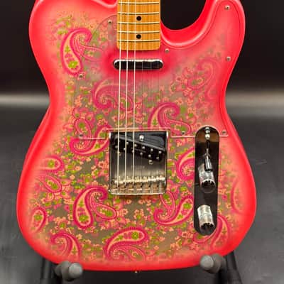 2002 -2004 Fender Pink Paisley Telecaster CIJ Crafted in Japan image 1