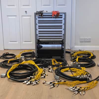 5x Canford M&M Broadcast-spec 2U Bantam Patchbays 2x24, Canford/VanDamme looms image 8