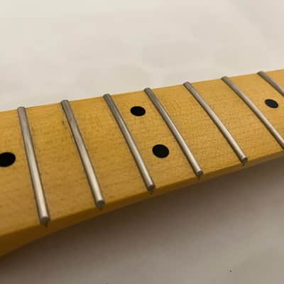 Warmoth Quartersawn Maple Stratocaster Neck with Gotoh Magnum Tuners image 12