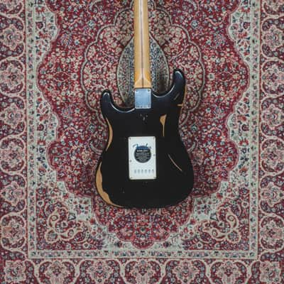 Fender Road Worn '50s Stratocaster 2008 - Black image 2