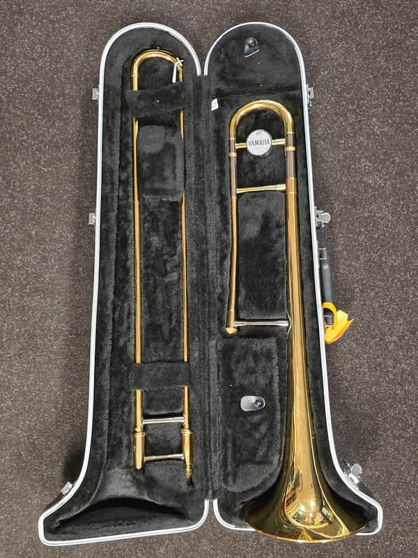 Yamaha YSL-354S Standard Trombone 2010s - Silver-Plated image 1